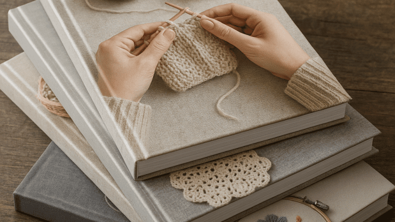 Książki o rękodziele, które inspirują do tworzenia własnych projektów