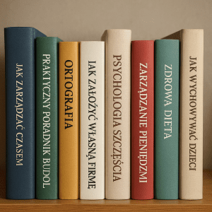 Przydatne książki poradnikowe, które warto mieć w domowej biblioteczce