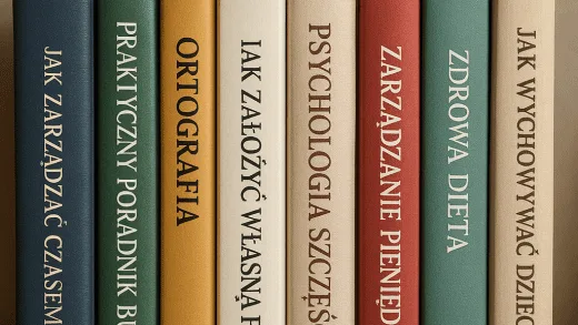 Przydatne książki poradnikowe, które warto mieć w domowej biblioteczce